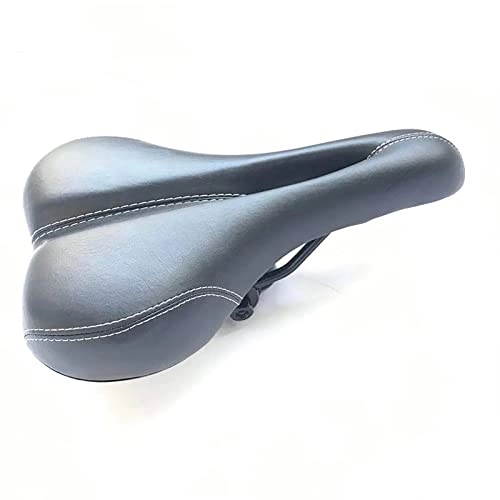 Mountain Bike Seat : SFSHP Mountain Folding Bicycle Seat, Hollow Breathable Saddle, Outdoor Cycling Seat Accessories, Black