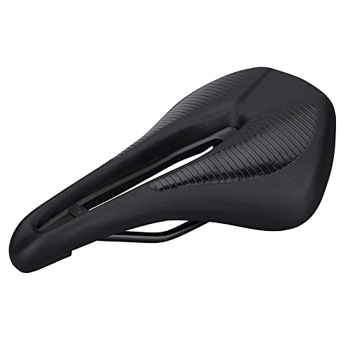 Mountain Bike Seat : SFSHP Outdoor Bicycle Saddle, Road Mountain Bike Seat Cushion, Bicycle Widened Cushion Accessories, Black