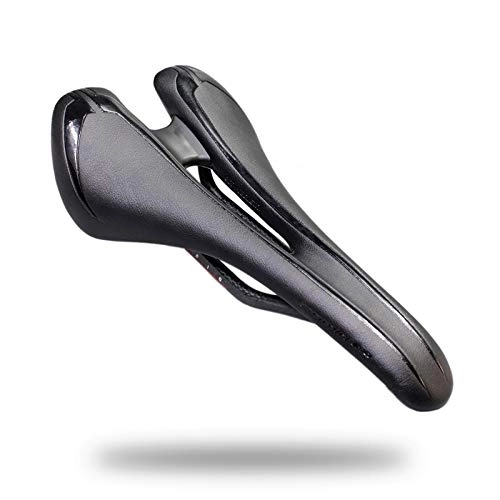 Mountain Bike Seat : SHGUANMO Bicycle Saddle 135G Breathable Cycling Riding Hollow Venting Saddle Mountain Bicycle Parts Foldable Soft Seat Cushion Bicycle Accessories