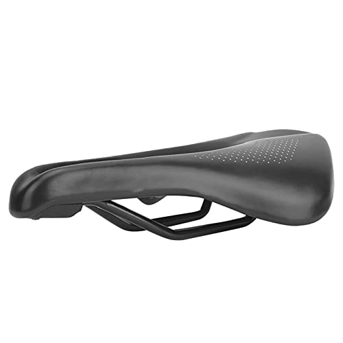 Mountain Bike Seat : Shipenophy Hollow Bike Seat Comfortable Saddle Replacement Cycling Accessory Mountain Bike Road Accessories robust for Training Competition for trail riding(black)