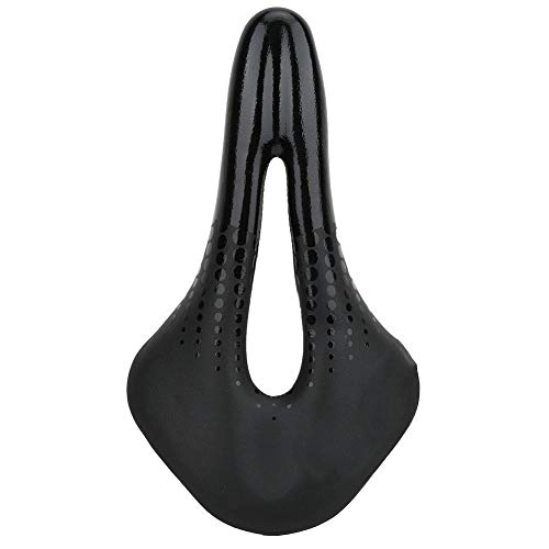 Mountain Bike Seat : Shipenophy Shock Reduction Cushion Pad Seat Accessories wear- Outdoor Road Mountain Bike Bicycle Soft Hollow Cycling Saddle exquisite workmanship for trail riding(black)