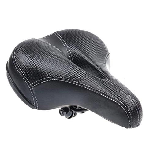 Mountain Bike Seat : SMSOM Comfort Bike Seat - Waterproof Sturdy Shock-Absorbing Mountains and Cities Bicycle Saddle, Universal fit Saddle