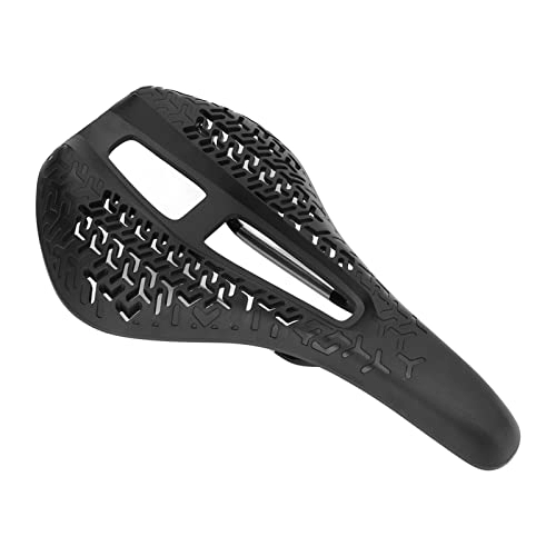 Mountain Bike Seat : Socobeta Bike Saddle, Streamlined Design High Tenacity Road Bike Saddle Hollow Design for Mountain Bike