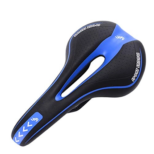 Mountain Bike Seat : SOONHUA Breathable Bicycle Hollow Out Soft Cushion Bike MTB Saddle Road Mountain Sports Gel Pad Seat