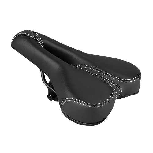 Mountain Bike Seat : Sosoport 2pcs horse saddle pad mtb seat dirt bikes cycling saddle bike saddle pad bike replacement seats miuntain bike saddle Upholstered cushion bicycle seat mountain bike men and women