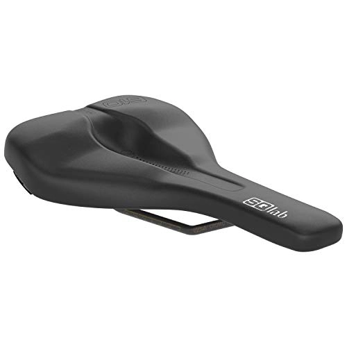 Mountain Bike Seat : SQlab Unisex - Adult 610 Ergolux Active 2.0, 16 cm Saddle Black