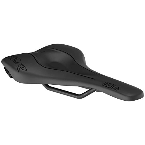 Mountain Bike Seat : SQlab Unisex Adult's 612 Ergowave R Bicycle Saddle, Black, 12 cm