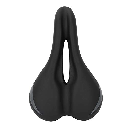 Mountain Bike Seat : SunshineFace Universal Bike Saddle, Breathable Thicken Mountain Bike Seat with Central Relief Zone Ergonomics
