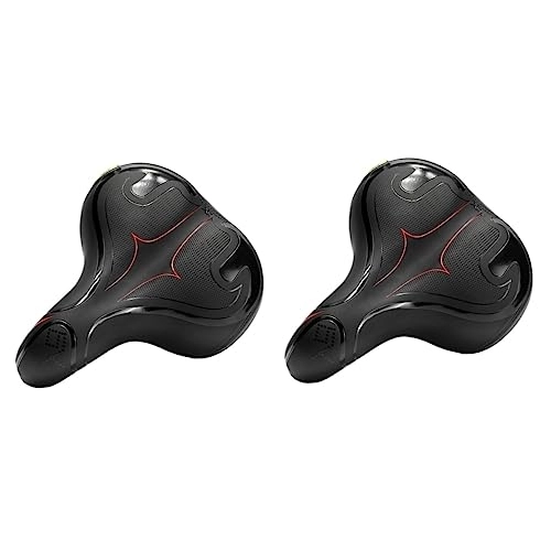 Mountain Bike Seat : Toddmomy 2 pcs Bicycle seat cycling accessories cycling bike se bike accessories road bike mountain bike bicicleta bike seats leather bike pad bike saddle bycicles seat cushion sponge