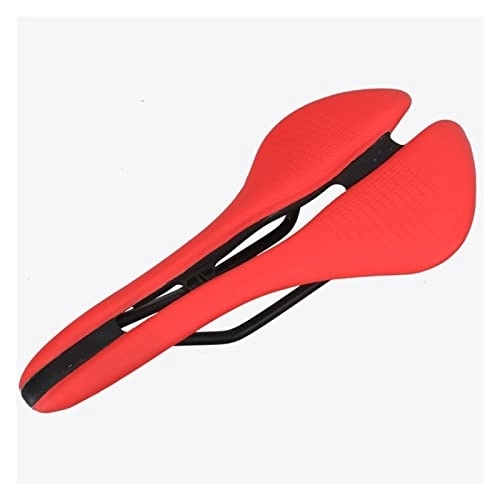 Mountain Bike Seat : TRUSTTWO Fit For Bicycle Saddle MTB Mountain Bike Saddle Road Bicycle Saddle Two-Color Ergonomic Design Bicycle Accessories The Rosso