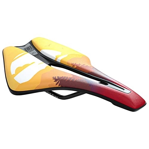 Mountain Bike Seat : Umifica Mountain Bicycle Saddle Hollow | Breathable Mountain Bike Saddles with Ergonomics Design | Breathable Comfort Bike Seats Saddle Replacement for Men and Women