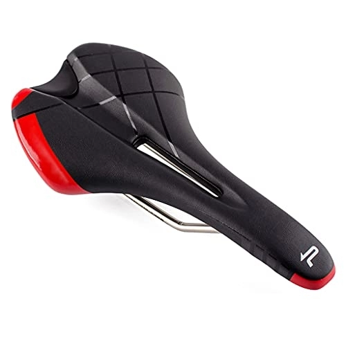 Mountain Bike Seat : URJEKQ Comfort Bike Seat - Silicone Waterproof Sturdy Shock-Absorbing Mountains And Cities Bicycle Saddle Universal Fit Saddle