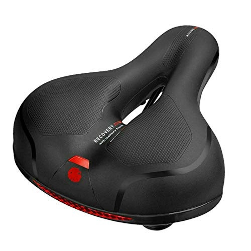 Mountain Bike Seat : Vangonee Mountain Bike Saddle, Comfortable Mountain Bike Seat Cushion Thickened Soft Bicycle Saddle Shock-Absorbing Bicycle Saddle for Outdoor