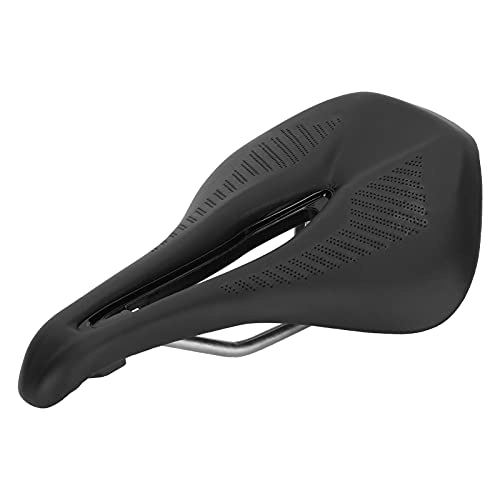 Mountain Bike Seat : VGEBY Bike Saddle, Microfiber Leather Comfortable Bicycle Seat Cushion 1180 Mountain Bicycle Hollow Saddle Bicycles And Spare Parts