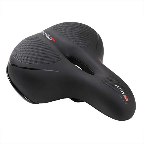 Mountain Bike Seat : VOONEEN Bicycle Saddle, Ergonomic Bike Seat with Waterproof Bicycle Saddle Covers, Reflective Safety Armband, Assembly Tools, Bicycle Seat for Women / Men