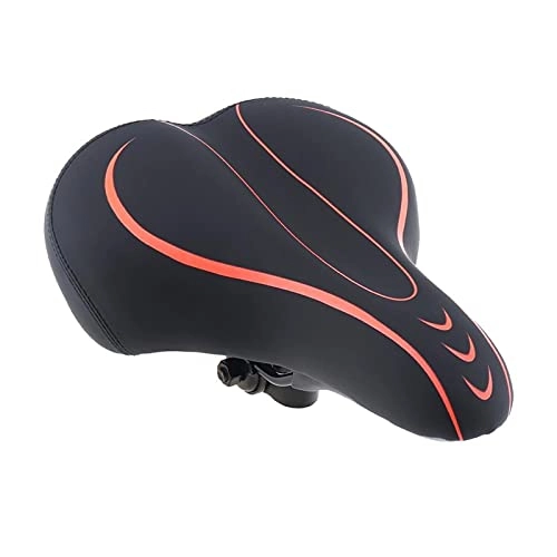 Mountain Bike Seat : wuwu Bicycle Saddle Thicken Soft Big Butt Bike Seat With Breathable Fit For Mountain Bicycle