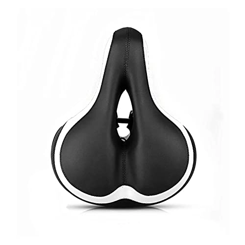 Mountain Bike Seat : wuwu Saddle Mountain Bike Seat Professional Road MTB Comfort Cycling Padded Cushion Spring Front Seat