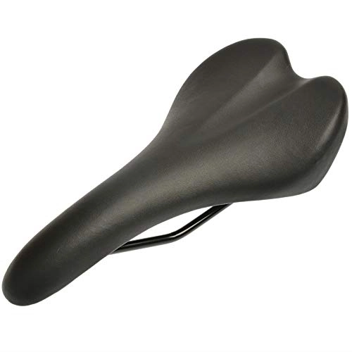 Mountain Bike Seat : YUNDING bicycle seat Bicycle Saddle Pvc Leather Mountain Road Bike Saddle Soft Comfortable Bike Cycling Seat 3 Color Bicycle Parts Selle Vtt