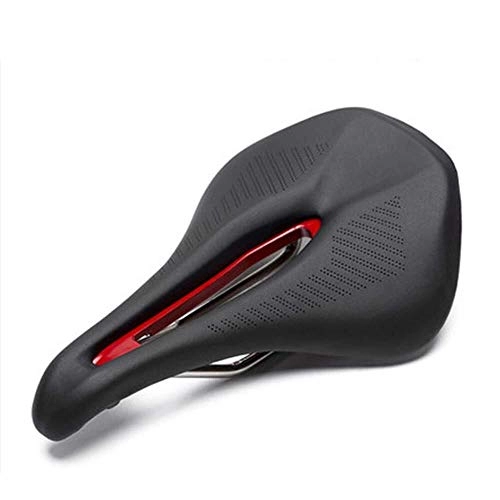 Mountain Bike Seat : YUXIwang Mountain Road Bike Seat, Premium Bicycle Saddle Cushion, Extra Padded Comfort for or Spinning Class Cycling, Fit Most Bikes Bike Accessories