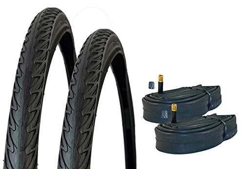 Mountain Bike Tyres : 2 x Vittoria 28 inch journal 28 x 1.40 37-622 bicycle tyres, clincher tyres, puncture protection, 700 x 35C