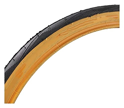 Mountain Bike Tyres : BFFDD Folding Bicycle Tire 20x1.10 28-406 Road Mountain Bike Tire MTB Ultralight 260g Riding Tire 20er 85-115 PSI (Color : ONE-Black) (Color : One-yellow)