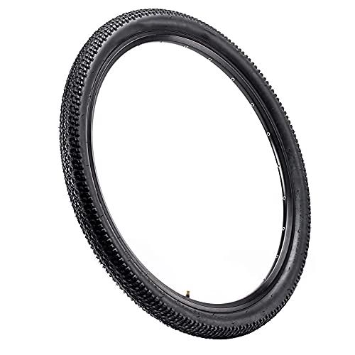 Mountain Bike Tyres : Black Active Wired Tyre Mountain Bike Tyres Bicycle Bead Wire Tire Replacement MTB Bike 26x2.1inch