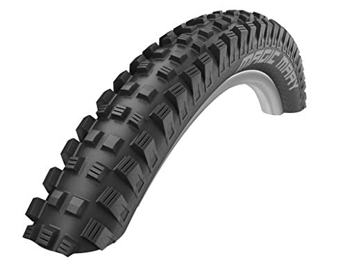 Mountain Bike Tyres : Cicli Bonin Unisex's Schwalbe Magic Mary Hs447 Addix Bikepark Rigid Tyres, Black, One Size