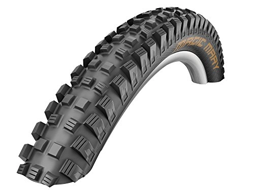 Mountain Bike Tyres : Cicli Bonin Unisex's Schwalbe Magic Mary Hs447 Downhill Vertstar Rigid Tyres, Black, One Size