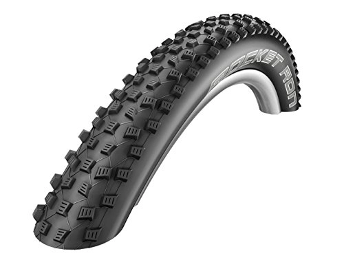 Mountain Bike Tyres : Cicli Bonin Unisex's Schwalbe Rocket Ron Hs438 Tl Easy Snakeskin Folding Tyres, Black, One Size