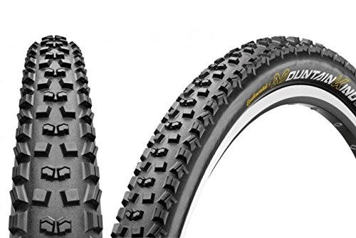 Mountain Bike Tyres : Continental Mountain King II Race Sport 26" x 2.4" Black Chili MTB Folding Tyre
