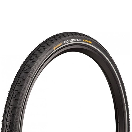 Mountain Bike Tyres : Continental Ride Tour REFLEX 26" x 1.75 Bike Tyre with Presta Tube