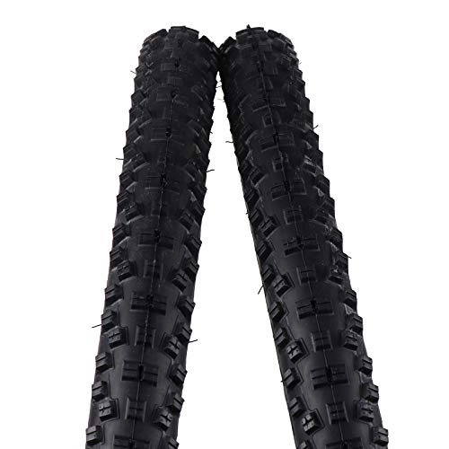 Mountain Bike Tyres : cysum 29" x 2.3 Mountain Bike Tyres, Tubeless all-terrain cross-country folding tire, Black (pair)