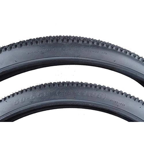 Mountain Bike Tyres : D8SA7W 24 / 26 / 27.5X1.95 All-terrain Long-distance Mountain Bike Tyre Bicycle Tyre (Color : 24x1.95)