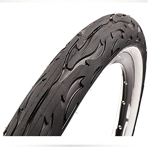 Mountain Bike Tyres : D8SA7W Bike Tires Mountain Street Car Tires Bald Rider MTB Cycling Bicycle Tire Tyre 26x2.125 65TPI Pneu Bicicleta (Color : 26x2.125 black)