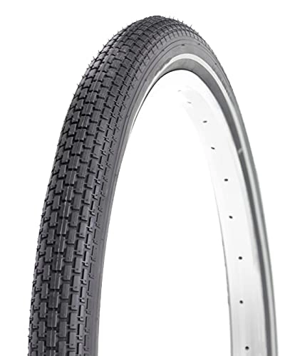 Mountain Bike Tyres : Deli Tire 24 x 2.00 inch, Folding Bead, Mountain Bike MTB Tire, 24" x 2.00" (Black, Reflective Line)