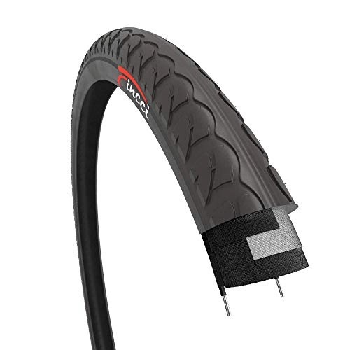 Mountain Bike Tyres : Fincci 26 x 1 3 / 8 Inch Tyre for Road Mountain MTB Hybrid Bike Bicycle
