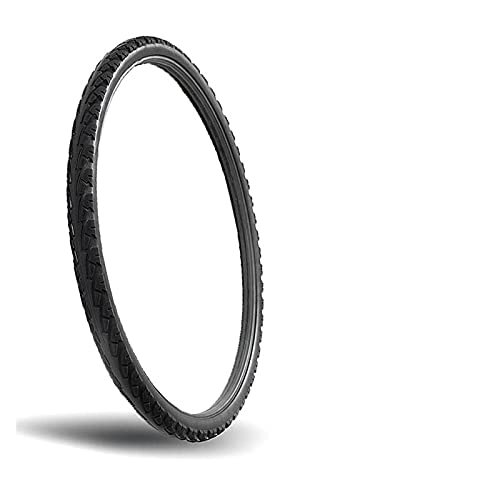 Mountain Bike Tyres : FXDCY 26 * 1.95 Bicycle Solid Tire 26 Inch Mountain Bike Road Bike Solid Tire (Color : Black)