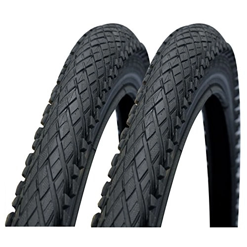 Mountain Bike Tyres : Impac Crosspac 26" x 2.0 Mountain Bike Tyres (Pair)
