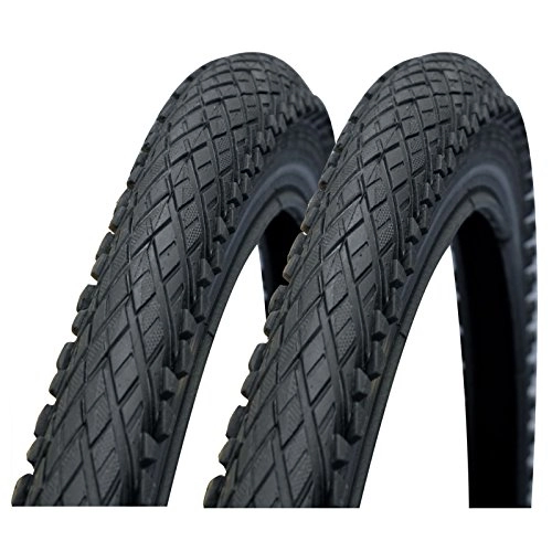 Mountain Bike Tyres : iMPAC CrossPac Tyre - Rigid - Black - 700 x 38C - Pair