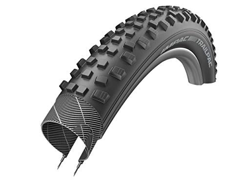 Mountain Bike Tyres : Impac Unisex's Trailpac Tyre, Black, 27.5 x 2.10-Inch