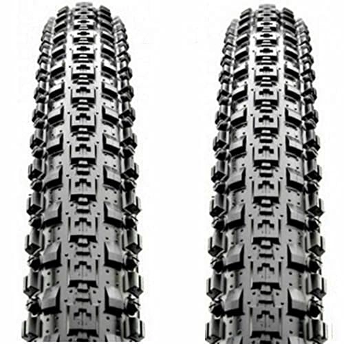 Mountain Bike Tyres : JFSDBH 1Pair MTB Tyres 26x 2.10 Black Road Bike Tires Non-slip Wear-resistant