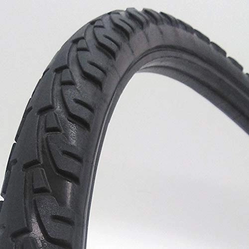 Mountain Bike Tyres : LXRZLS 24 Inch Bicycle Cycling Solid Tire 241.50 / 241.75 / 241.95 / 242.125 Inch Bike Tubeless Tyre Wheel For Mountain Bike (Color : 241.95)