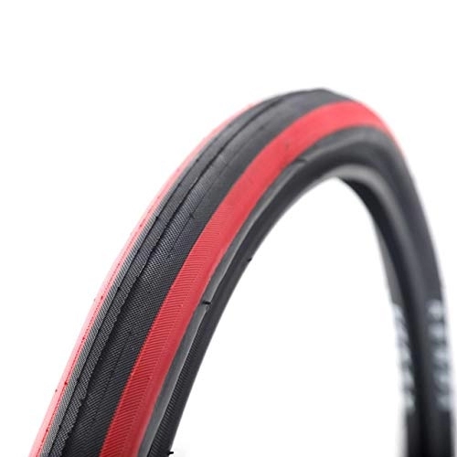 Mountain Bike Tyres : LXRZLS Folding Bicycle Tire 20x1.35 32-406 60TPI Mountain Bike Tires MTB Ultralight 220g Cycling Tyres (Color : Red)