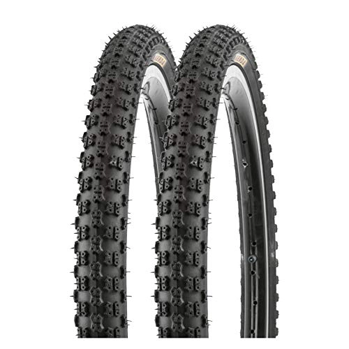 Mountain Bike Tyres : P4B 2 x 20 inch BMX bicycle tyres 47-406 (20 x 1.75) for mountain bike and BMX, ideal for road, gravel and forest paths.