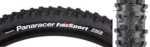 Mountain Bike Tyres : Panaracer Unisex's Fire Sport Wired MTB Tyre, Black, 27.5 x 2.35-Inch