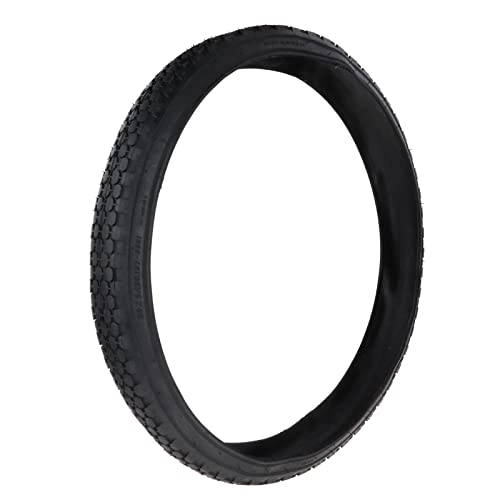 Mountain Bike Tyres : Perfeclan Road Bicycle Tyre 26x2.125 Puncture Resistant bicycle Solid Durable Cycling Parts Replacement for Mountain Bike Folding Bike, Black