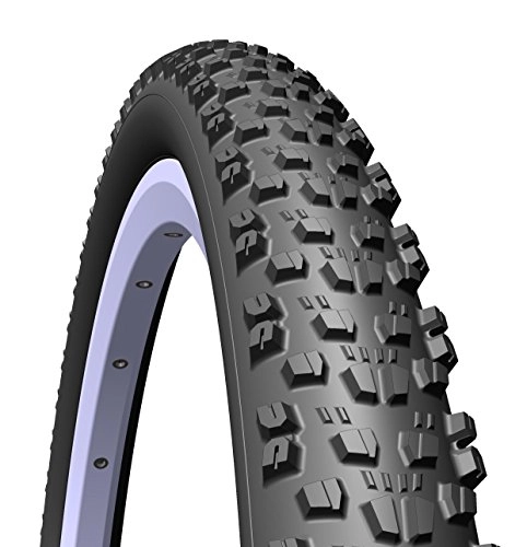 Mountain Bike Tyres : Rubena 1 PAIR of Mitas Charybdis Top Design MTB & Cross Country Elite Level Tyre, 27, 5 x 2.00 (52-584), black (Pair of Tyres).
