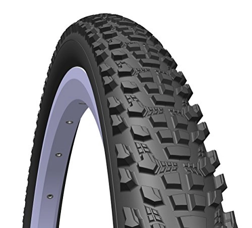 Mountain Bike Tyres : Rubena 1 PAIR of Mitas Ocelot MTB & Cross Country Tyre, 29 x 2.10 (54-622), black (Pair of Tyres).