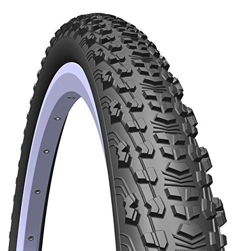 Mountain Bike Tyres : Rubena 1 PAIR of Mitas Scylla MTB & Cross Country Tyre, 26 x 2.10 (54-559), black (Pair of Tyres).