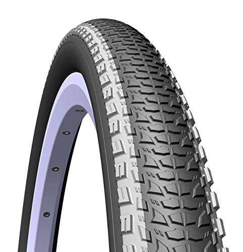 Mountain Bike Tyres : Rubena 1 PAIR of Mitas Zefyros Top Design MTB & Cross Country Elite Level Tyre, 29 x 2.25 (57-622), black / grey lines (Pair of Tyres).